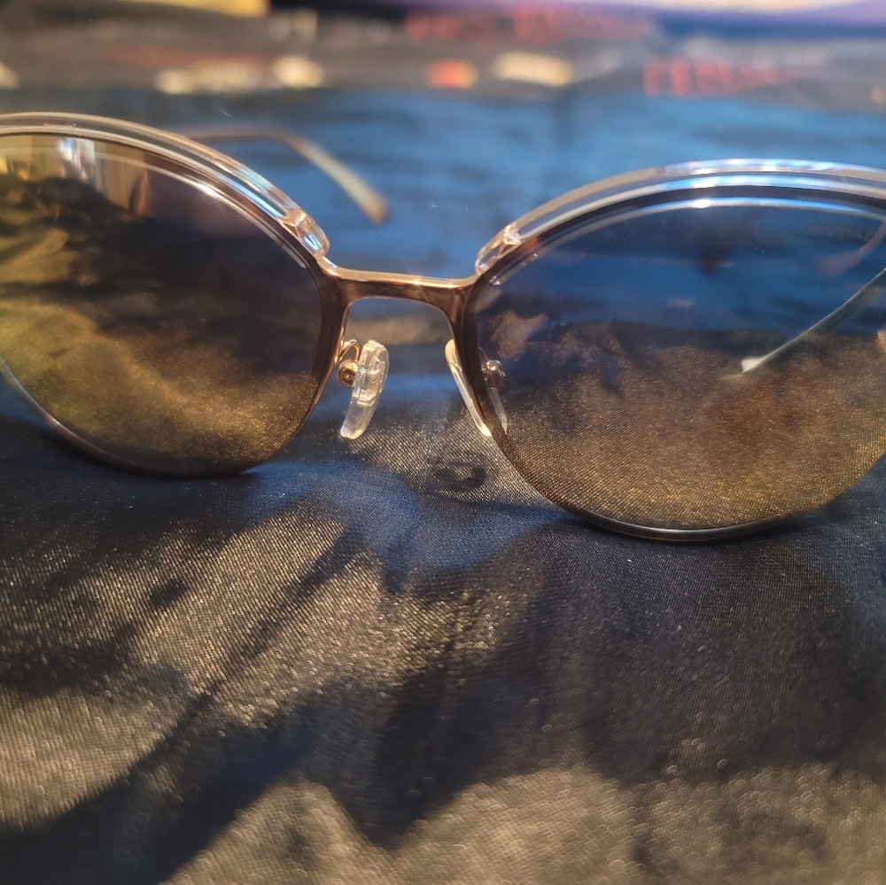 Michael Kors Gold Gradient Sunglasses